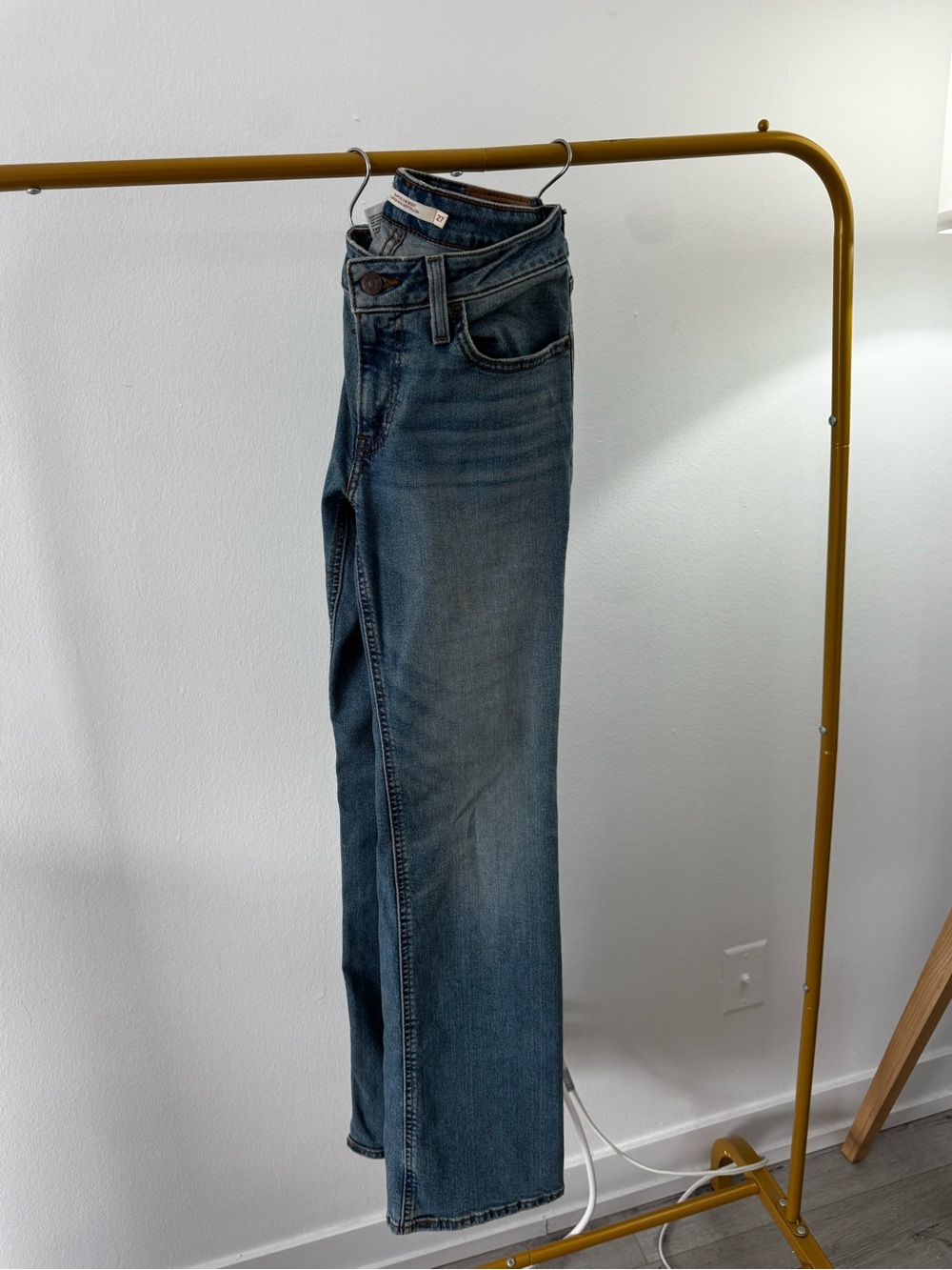 Levi's Blue Straight-Leg Jeans